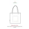 Field & Co. 16 oz. Cotton Canvas Book Tote Gray | No Imprint | not available | not available