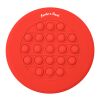 Push Pop Stress Reliever Flying Disc Red | No Imprint | not available | not available