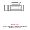 High Sierra® Carabiner Hook Flashlight Standard | Graphite | No Imprint | not available | not available