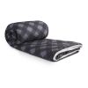 High Sierra Roll-Up Puffy Sherpa Blanket Standard | Gray-Black | No Imprint | not available | not available