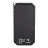 High Sierra® IPX 5 Solar Fast Wireless Power Bank Black | No Imprint | not available | not available