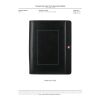 Wenger Recycled Tech Zippered Padfolio Black | No Imprint | not available | not available