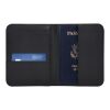 Midnight Camo Passport Holder Black | No Imprint