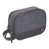 Wenger RPET Dual Compartment Dopp Kit Charcoal | No Imprint | not available | not available