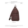 Recycled Puffer Sling Backpack Gray | No Imprint | not available | not available