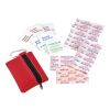 Zippered 20-Piece First Aid Pouch Red | No Imprint | not available | not available