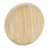 FSC® 100% Bamboo Compact Mirror/Brush Natural | No Imprint | not available