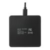 Square Wireless Charging Pad Black | No Imprint | not available | not available
