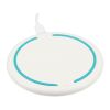Recycled ABS Fast Wireless Charging Pad White | No Imprint | not available