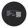 Renew Recycled Aluminum 15W Wireless Charging Pad Black | No Imprint | not available