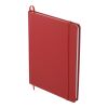 5" x 7" Snap Elastic Closure Notebook Red | No Imprint | not available | not available