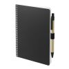 5” x 7” FSC® Mix Spiral Notebook with Pen Black | No Imprint | not available | not available