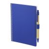 5” x 7” FSC® Mix Spiral Notebook with Pen Blue | No Imprint | not available | not available