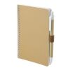 4" x 6" FSC® Mix Pocket Spiral Notebook with Pen Natural | No Imprint | not available | not available