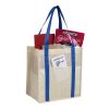 Pluto Recycled Non-Woven Small Grocery Tote Royal Blue | No Imprint | not available | not available