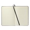 5.5” x 8.5” Vila Recycled PET Bound Notebook Charcoal