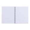 8.5" x 11" Remark FSC Recycled 5-subject Notebook Blue