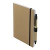 5" x 7" FSC Recycled Notebook and Pen Set Natural | No Imprint | not available | not available