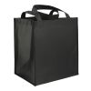 Double Laminated Wipeable Grocery Tote Black | No Imprint | not available | not available