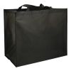 Double Laminated Wipeable Jumbo Tote Black | No Imprint | not available | not available