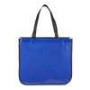 Gloss Laminated Non-Woven Shopper Tote Royal Blue | No Imprint | not available | not available