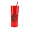 Chroma Recycled Acrylic Straw Tumbler 16oz Red with Black | No Imprint | not available | not available