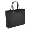 Oak Non-Woven Shopper Tote Black | No Imprint | not available | not available