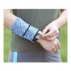 Cooling Heathered Wrist Band with Pocket Blue | No Imprint | not available | not available