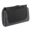 Recycled Heathered Picnic Blanket Standard | Charcoal | No Imprint | not available | not available