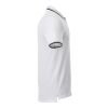 Men's LIMESTONE Roots73 SS Polo Standard | White-Black | XL | No Imprint | not available | not available