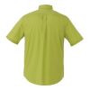 Men's COLTER Short Sleeve Shirt Standard | Dark Citron Green | M | No Imprint | not available | not available