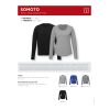 SOMOTO Eco Long Sleeve Tee - Men's Standard | Heather Grey | 3XL | No Imprint | not available | not available