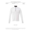 Men's VEGA Tech Quarter Zip Standard | White | 4XL | No Imprint | not available | not available