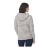 Women's Space Dye Zip Hoodie Gray | S