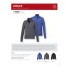 Women's ARGUS Eco Fleece Full Zip Royal Blue | L