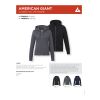 American Giant Classic Full Zip Hoody - Women's Standard | Blue | L | No Imprint | not available | not available