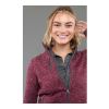 Women's TREMBLANT Knit Jacket Maroon Heather | 2XL