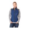 Women's NASAK Hybrid Softshell Vest Standard | Metro Blue-Black Smoke Heather | 2XL | No Imprint | not available | not available