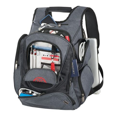 elleven™ TSA 17&quot; Computer Backpack Standard | Charcoal | No Imprint | not available | not available