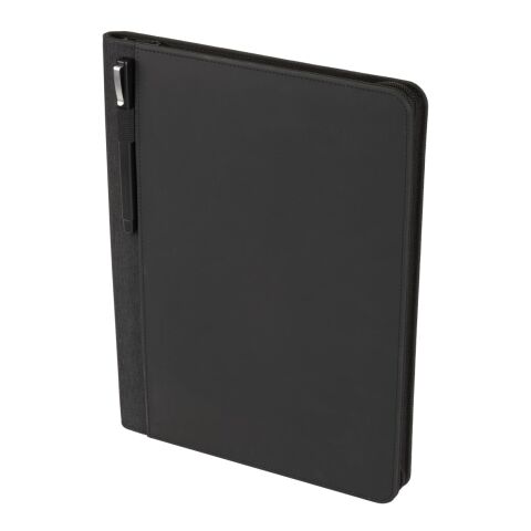 Vienna Heathered Zippered Padfolio Gray | No Imprint | not available | not available
