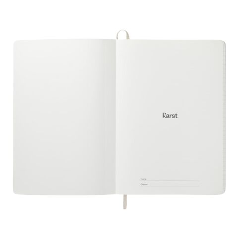 Karst 5.5&quot; x 8.5&quot; Stone Soft Bound Notebook Black | No Imprint | not available | not available