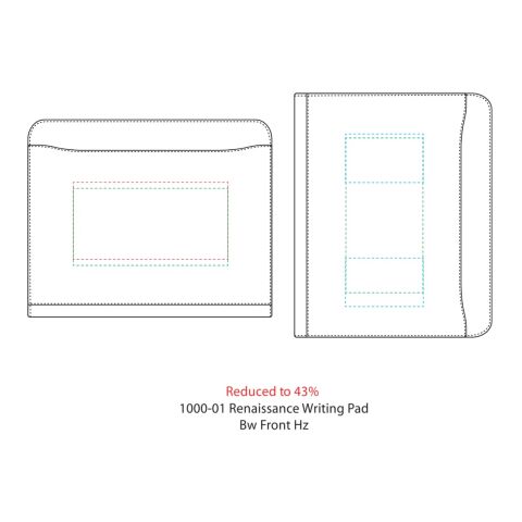 Renaissance Writing Pad Black | No Imprint | not available | not available