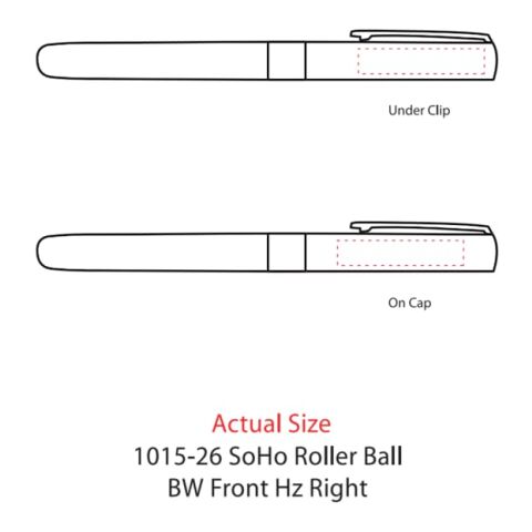 SoHo Roller Ball Standard | Black | No Imprint | not available | not available