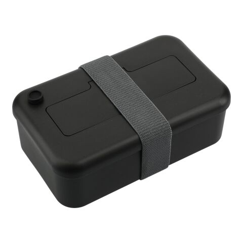 Bamboo Fiber Lunch Box with Utensil Pocket Onyx
