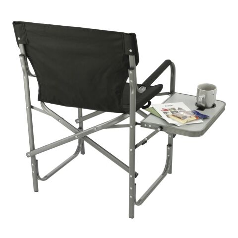 Director&#039;s Chair with Side Table Black | No Imprint | not available | not available