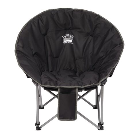 Folding Moon Chair (400lb Capacity) Black | No Imprint | not available | not available