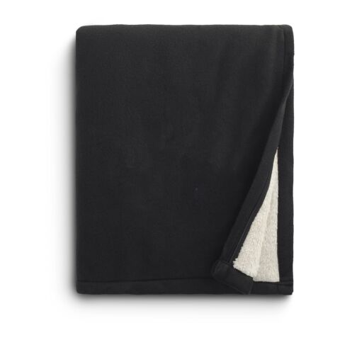 Fleece-Sherpa Blanket Black | No Imprint | not available | not available