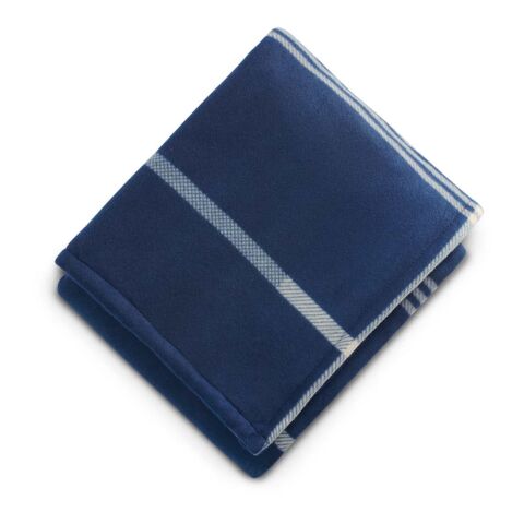 Plaid Fleece Sherpa Blanket Blue | No Imprint | not available | not available
