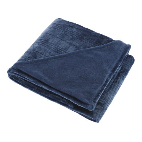 Luxury Comfort Flannel Fleece Blanket Navy | No Imprint | not available | not available