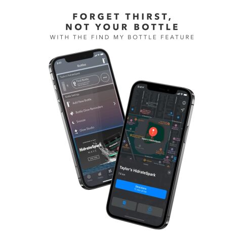 HidrateSpark PRO 20oz Tumbler Standard | Black | No Imprint | not available | not available
